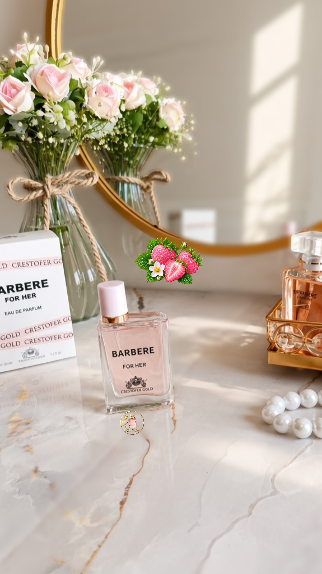 عطر مینی زنانه باربری هر 30میل ادو پرفیوم کریستوفر گلد