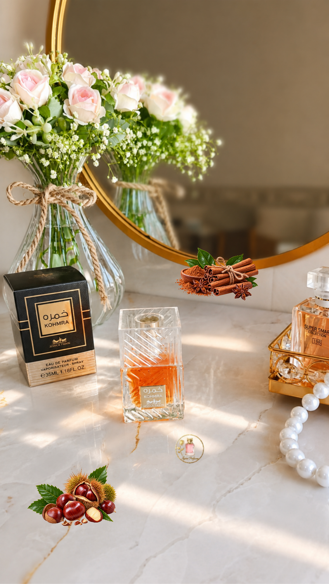 عطر یونیسکس خمره 35میل ادوپرفیوم جسیکا تواین