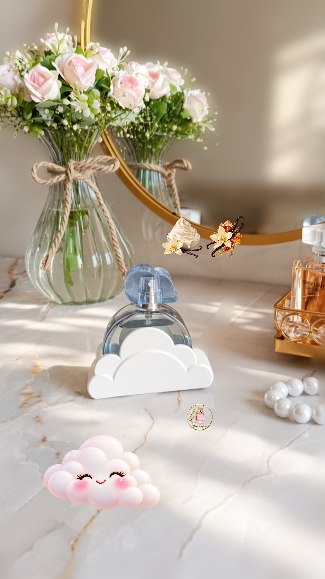 عطر زنانه اریانا گرندکلود،25میل ادوپرفیوم برند کالکشن