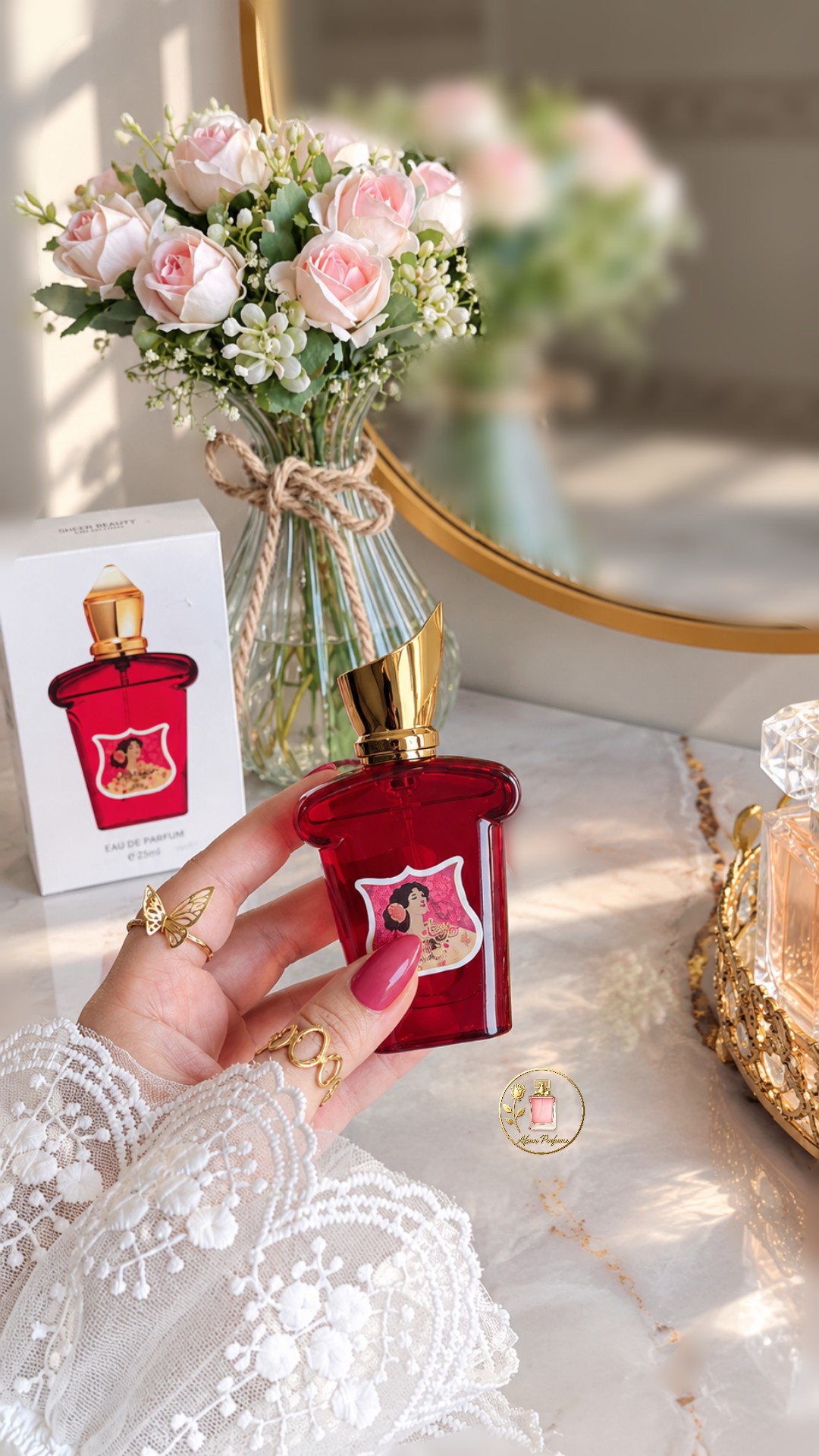 عطر زنانه بوکت آیدل 25میل ادوپرفیوم سوپراسمارت